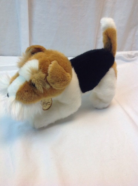 Miyoni Aurora Fox Terrier Dog Plush Stuffed Animal Puppy 10