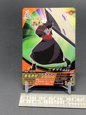 Temari NF181 Naruto Card TCG Bandai 2008 Japanese | eBay