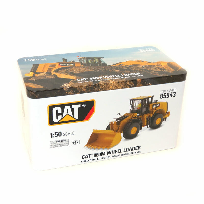 Cat Caterpillar 980m Wheel Loader With Rock Bucket 1/50 by 