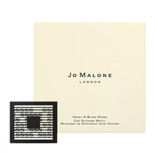 Jo Malone Car Diffuser Refill Peony & Blush Suede perfume Scent NIB Insert New