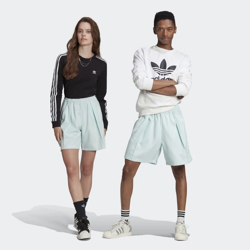 NWT Adidas Originals Adicolor Contempo Tailored Shorts size L MSRP 65 HN3664
