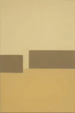 Large Abstract Painting 2x3' Earthtone 6 Geometric Demrin Fine Art Original NEW