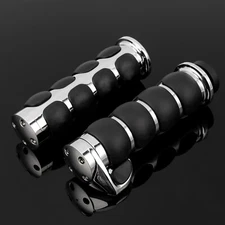 1 in Motorcycle Handle Bar Hand Grips For Harley Road King Sportster 883 Softail