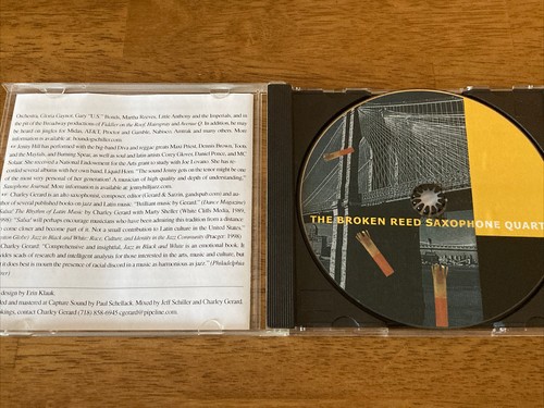 The Broken Reed Saxophone Quartet - A Reed Breaks In Dumbo CD - Picture 3 of 3