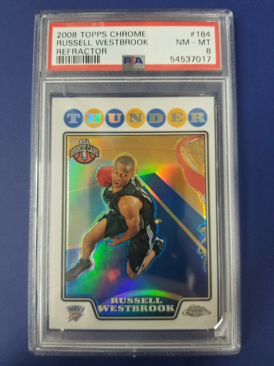 その他 Chrome Refractor RC Russell Westbrook 2008-09 Topps Chrome - Russell Westbrook #184 for sale | eBay