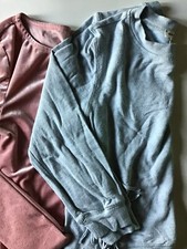 Girls Sweatshirts Epic Threads Monteau Size Large Lightweight Light Pink Blue