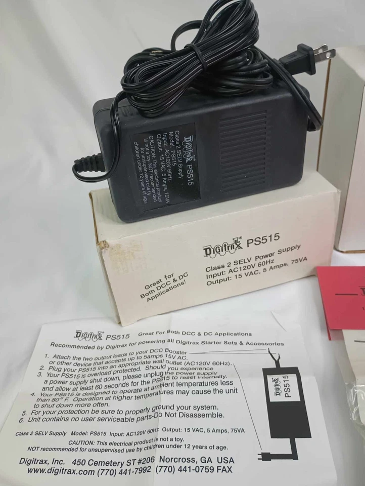 Command Control Advanced Set Digitrax Empire Builder II DT300 DB150 UP3 LT1 - Image 2 of 4