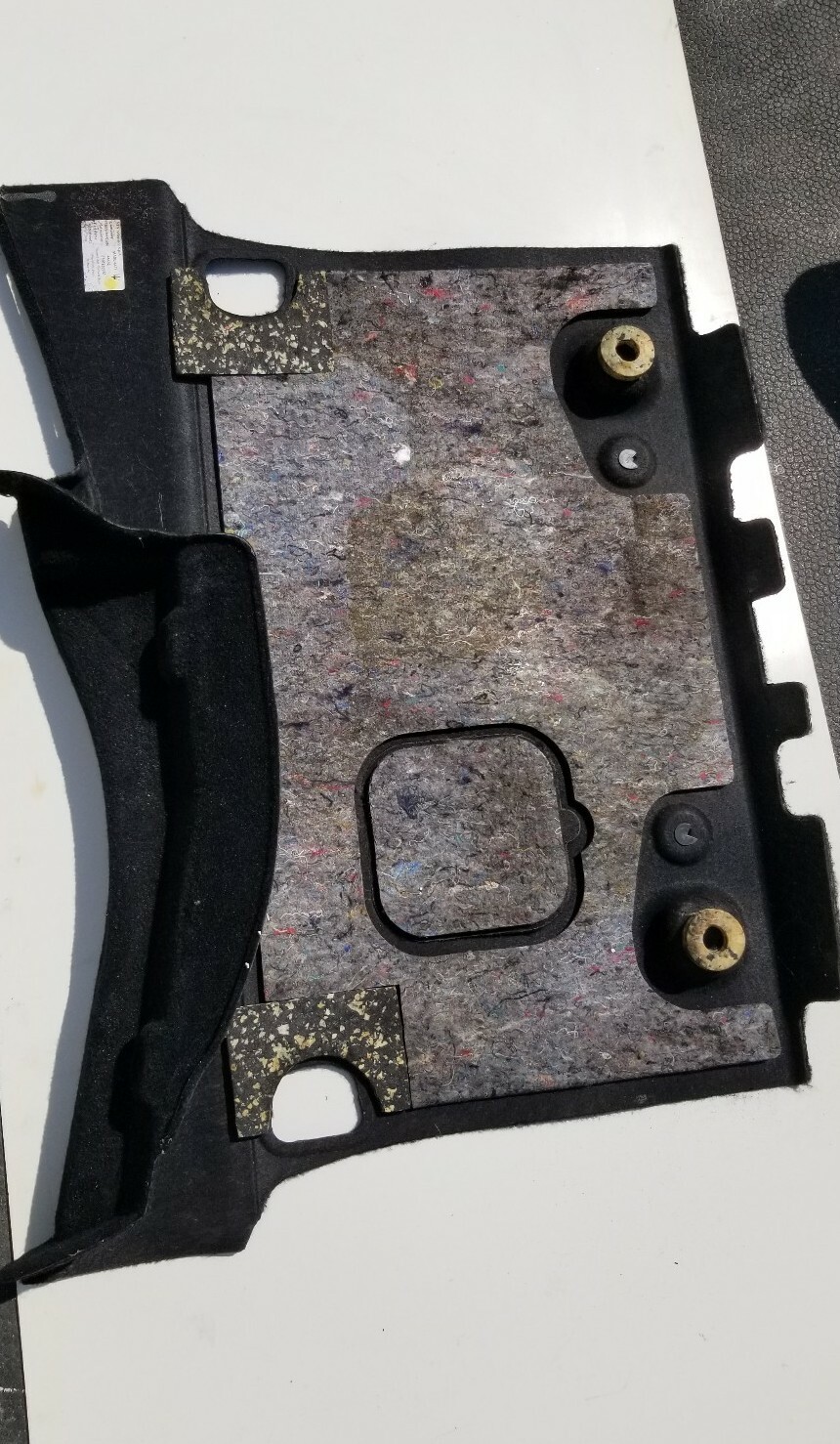2014  Maserati Ghibli S Q4 Rear Trunk Inner Lid Cover Panel Floor 670025693 OEM