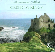 Celtic Strings NEW! 3 CDS in Collectors Metal Tin Box 30 Tracks Best of Harp,
