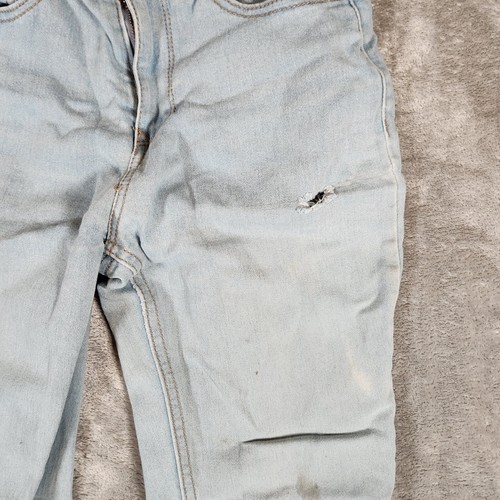 NoBo Jeans Women's 22X28 Size 1 Juniors High Rise Skinny Distressed Stretch Blue - Picture 7 of 17