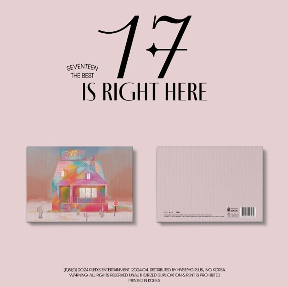 SEVENTEEN BEST ALBUM 17 IS RIGHT HERE DELUXE Ver 2CD+Book+A.Book+
