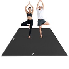 Exercise Mat Non Slip Yoga Mat Gym Fitness Pilate Workout Mat 8x6ft