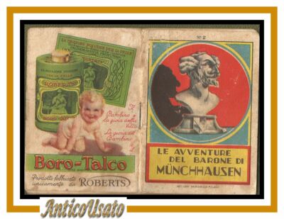 DIE ABENTEUER DES BARONS VON MÜNCHHAUSEN Buch Werbung Borotalco Roberts 1935