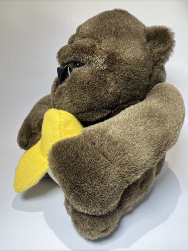 VTG Gorilla with Banana Peeled Plush Stuffed Animal - Picture 6 of 13