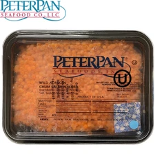 Wild Alaskan Salmon Red Caviar, Peter Pan, Chum #2, Красная Икра Лосося, 1kg