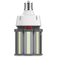 Satco S23167 LED HID Corncob 80W 277-480V Mogul Screw EX39 CCT 3000K/4000K/5000K