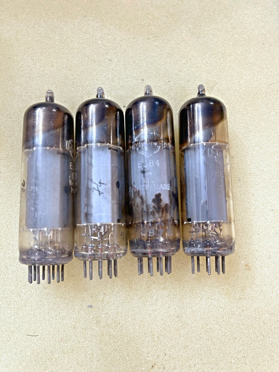 Mullard EL84 6BQ5 Square Getter Excellent Testing Values Tightly