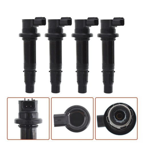 4PCS Black Ignition Coil For Yamaha FZ 1 YZF R1 R6 R6S VMAX V Max 1700 2002-2017 - Picture 7 of 10