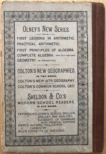 Patterson's Common School Speller by Calvin Patterson, hardcover published 1882 - Picture 2 of 10