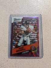2021 Classics Chrome Timeless Tributes PURPLE #150 Mark Brunell /50 JAGUARS!