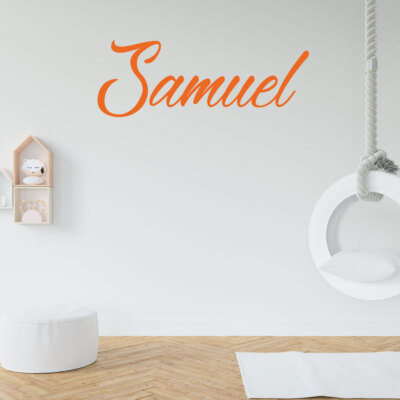 Custom Name Nursery Baby Boy Wall Decal Vinyl Sticker | Bedside Decals ...