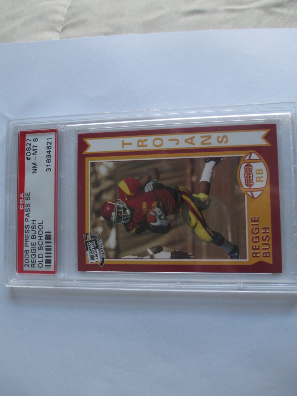 Reggie Bush Press Pass Se Old School #OS27 Old School