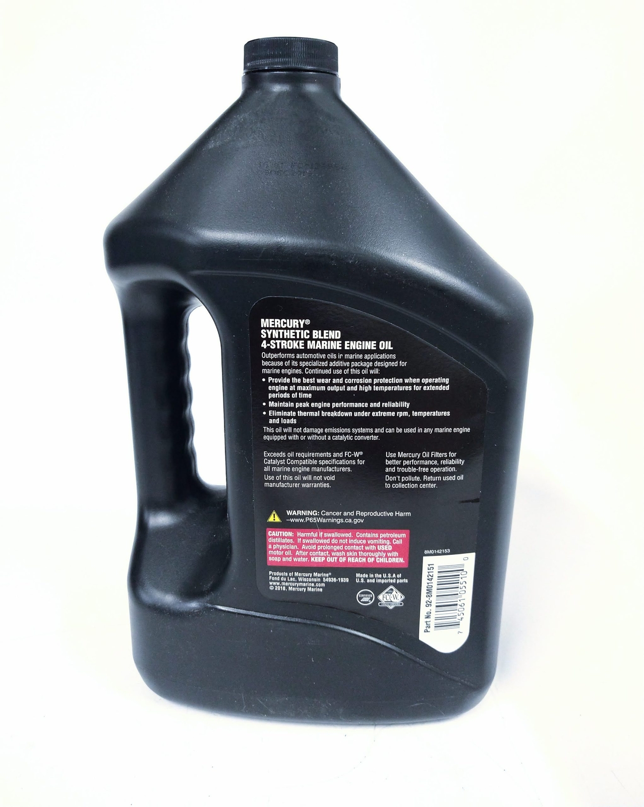 NEW Mercury Marine 928M0142151 , 4Stroke 10W30 Engine Oil eBay