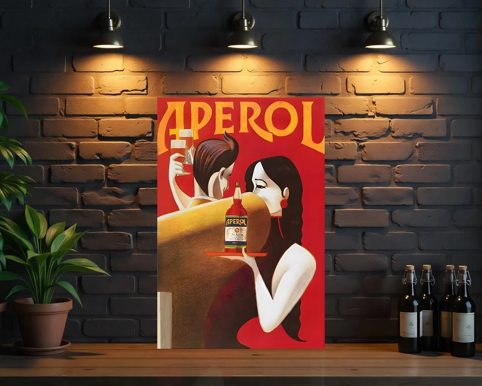 Vintage Aperol Lovers  Heavy Metal Sign - 24"x16" (60x40 cm) - Image 2 of 4