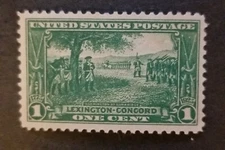 US Scott 617 1c Stamp Washington Lexington Concord MINT MNH OG Unused T10430