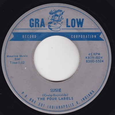 Doo Wop--The Four Labels   Susie / Lookin' - HEAR !!