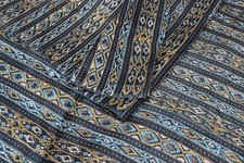 Vintage Silk Saree for Crafting, Sewing, Quilting, Upcycled Projects SS3451