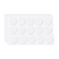 "1,6\" Doppelseitige Klebepunkte, 50Er Pack Transparente Klebepunkte Runde"