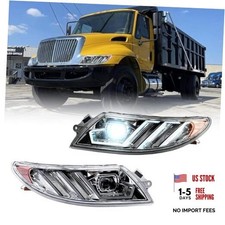 -LED Headlights Assembly Fit for International Durastar 4200 4300 4400 4900