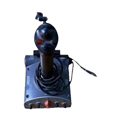 Saitek AV8R-01 USB Flight Stick Joystick PC Flight Simulator Controller Tested