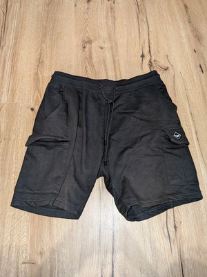 Kurze Cargo Hose Schwarz Gr. L Threadbare Herren