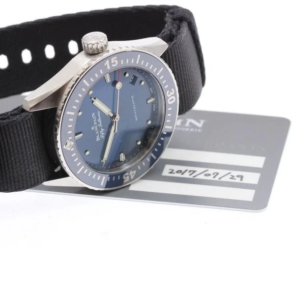 Blancpain — Blancpain Fifty Fathoms Bathyscaphe 5100-1140-NAOA 38mm SS ["Date"] Watch #C1871