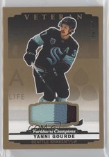 2022-23 Upper Deck Parkhurst Champions Patch 19/25 Yanni Gourde #166 Patch j8g