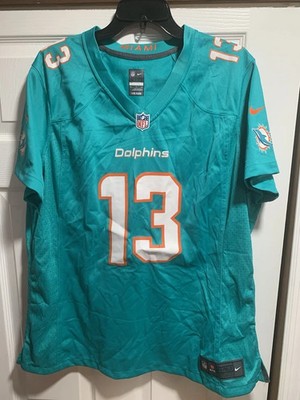 New Nike Dan Marino Miami Dolphins NFL Game Jersey Women's Sz 2xl