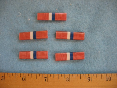 One Mint US 0.35 inch Philippine Liberation Ribbon Wolf Brown Plastic