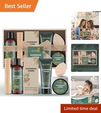 Complete Spa Gift Basket - 6-Piece Set with Natural Ingredients for Soft Skin