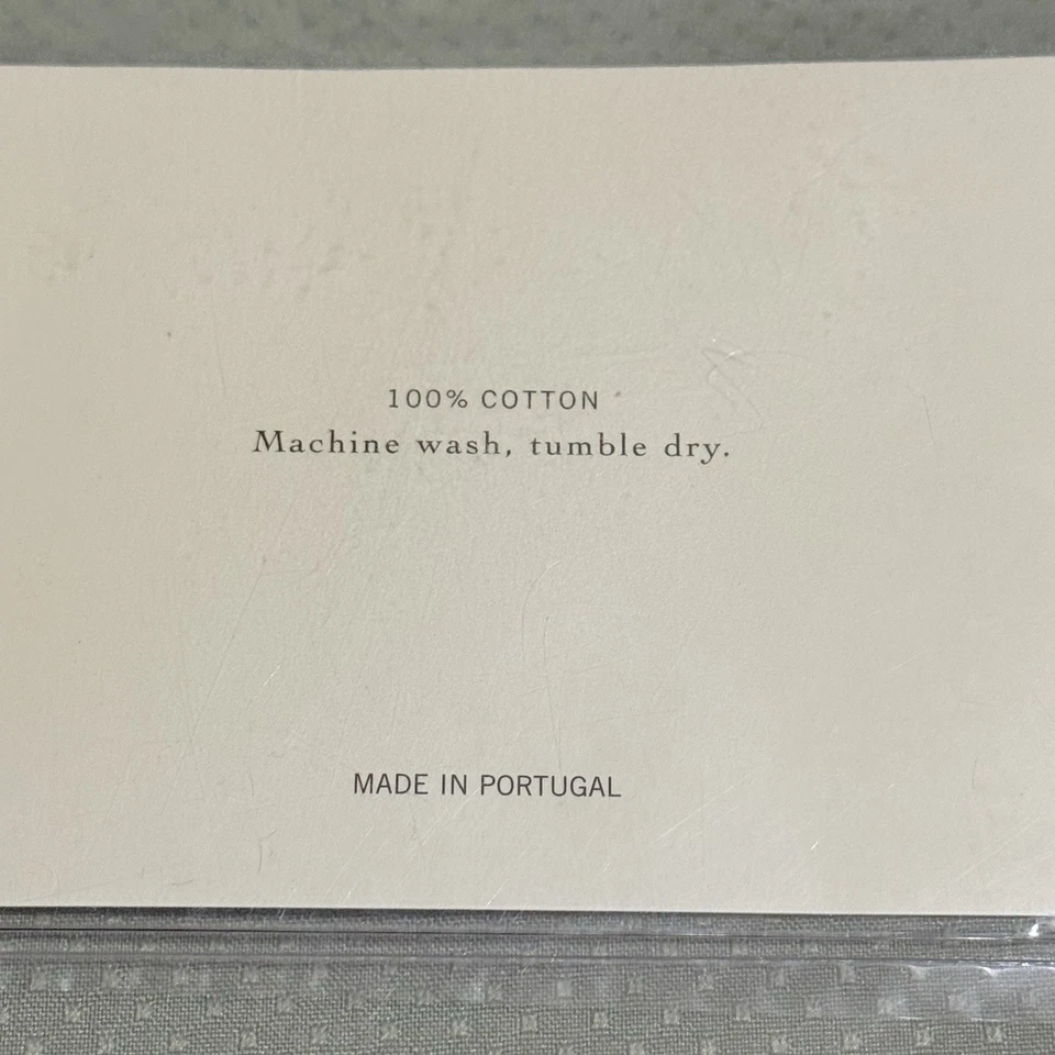 Pottery Barn вафельная занавеска для душа шалфей зеленый узор розетка НОВАЯ 72 дюйма x 72 дюйма - Изображение 4 из 4