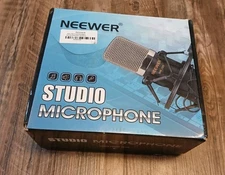 Neewer NW-700 Studio Broadcasting Recording Condenser Microphone Mic  Tested CIB