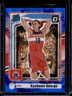 2024-25 Donruss Kyshawn George Optic Rated Rookie Preview Blue Cracked Ice P-225