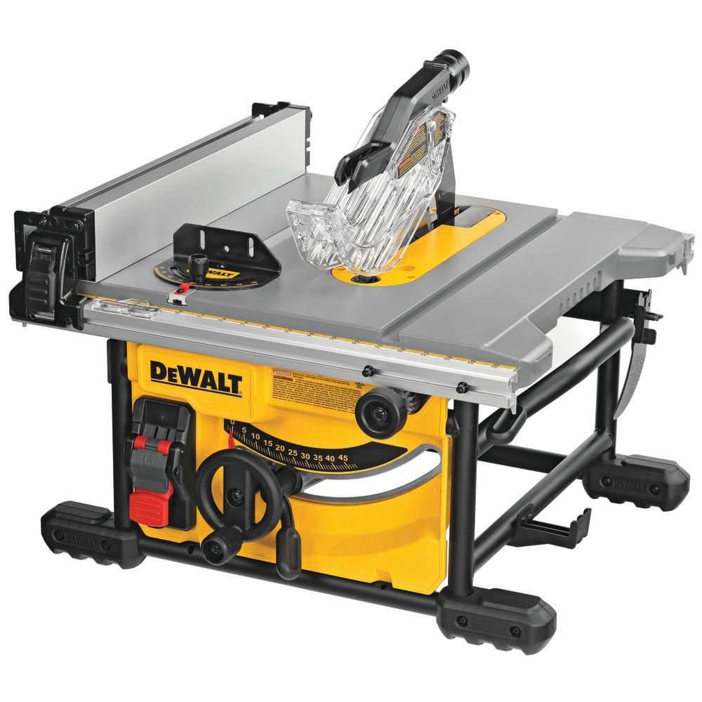 DEWALT 15 Amp Corded 8-1/4 in. Compact Portable Jobsite Tabl