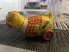 复古 J. Chein Tin 穿衣小鸡 1950 年代收藏品 