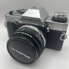 Olympus OM-20 35mm SLR Film Camera w ZUIKO MC Auto S 50mm F1.8 Lens Japan Tested