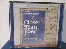 Closer Than Ever - Original Cast Recording - 2 CD Set - MINT cond. - 26-527