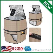 Hot Tub Spa Heater Pump Cover,16.9" D x 14.96" W x 21.2" H Waterproof 600D Ox