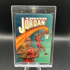 Unique Michael Jordan Error Card Scottie Pippen Listed on Back Chicago Bulls