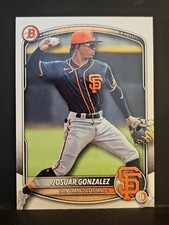 2025 Bowman Draft #182 Josuar Gonzalez GIANTS